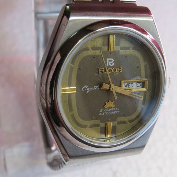 Ricoh Helmet Shaped Rare Automatic Vintage Watch Ref. No. 061231 for $49  for sale from a Private Seller on Chrono24