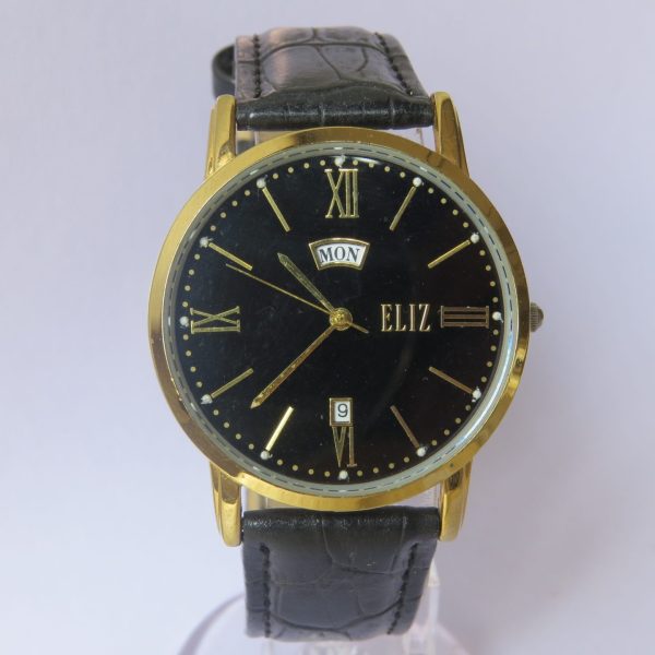 ELIZ ES8588L2GRG Gold Case Jewelry Bracelet Women's Watch