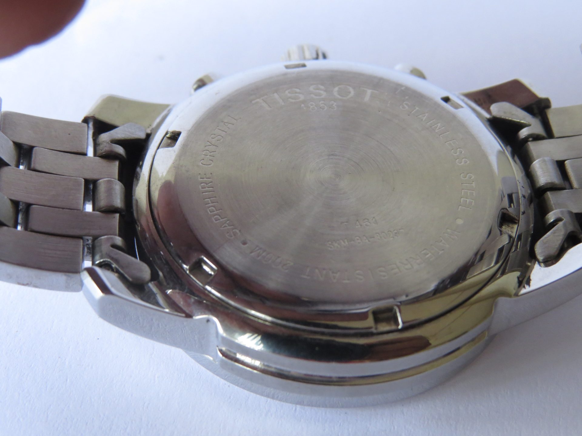 Pre Owned Swiss TISSOT PRS 516 Quartz Choronograph watch for Men I Polished I 40 mm Case Dia I Neat Condition I No Scratches I Model No. T 461 SKM BA 80237, used tissot prc 516 watch for sale india Pre Owned Swiss TISSOT PRS 516 Quartz Choronograph watch for Men I Polished I 40 mm Case Dia I Neat Condition I No Scratches I Model No. T 461 SKM BA 80237