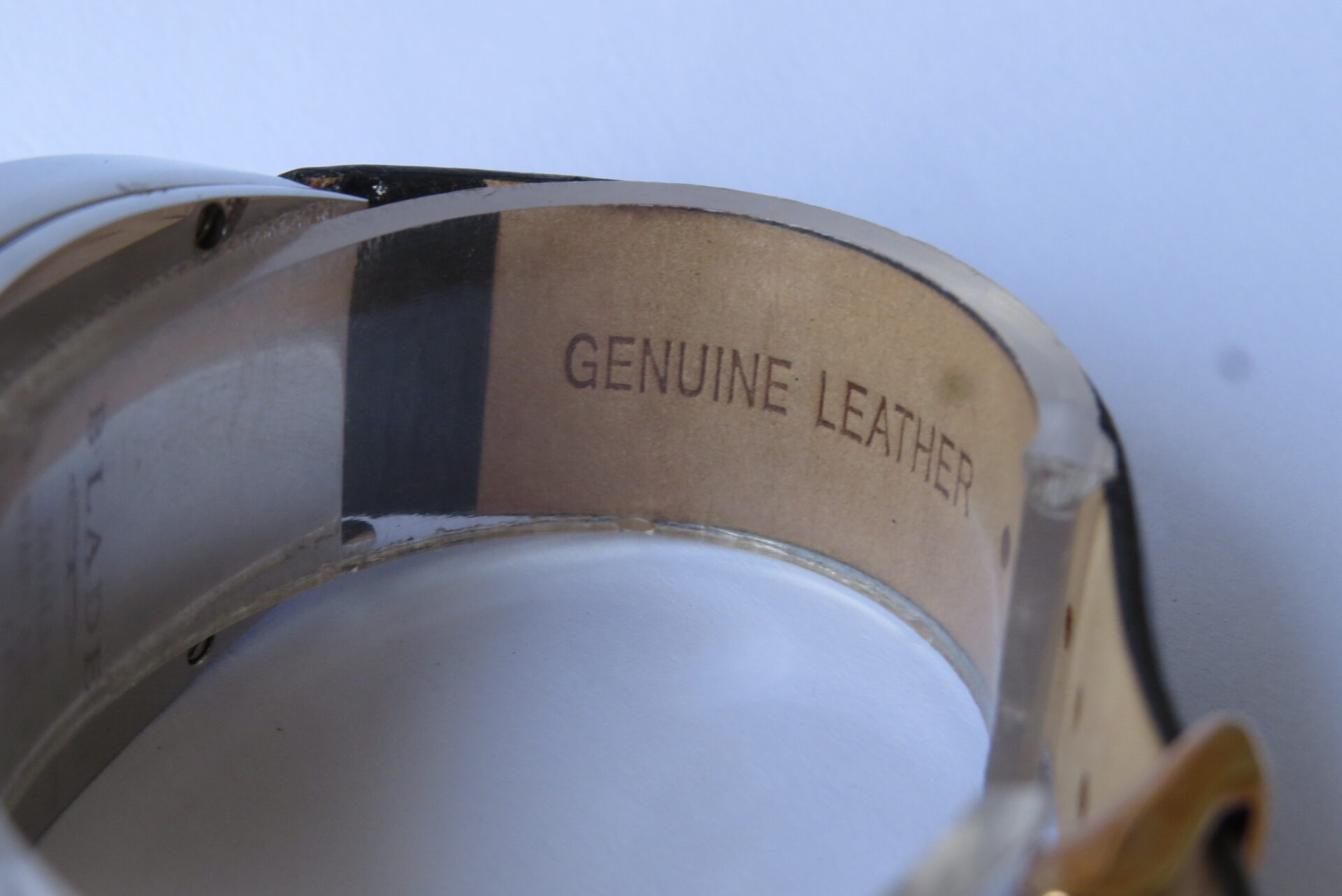 IMG_6239 New Swiss Precition BLADE Quartz wrist watch for Women I Beautiful Model I 35 x 50 mm Case Dia I Oval Shape Blue Dial I Model No. 2054LSS- B1606 - Image 9